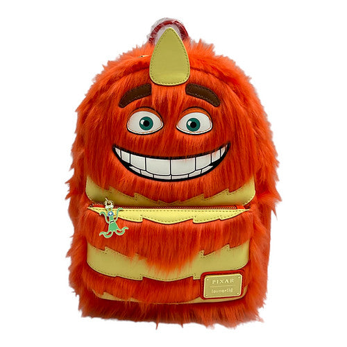 disney loungefly backpack - monsters inc - mini EXCLUSIVE DROP: Loungefly Monsters Inc George Sanderson 2319 Cosplay M – LF Lounge VIP