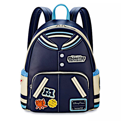 EXCLUSIVE DROP: Loungefly Monsters University Varsity Jacket Mini Backpack - 7/15/24