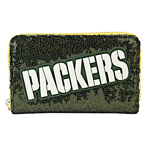 Loungefly NFL Green Bay Packers Sequin Wallet