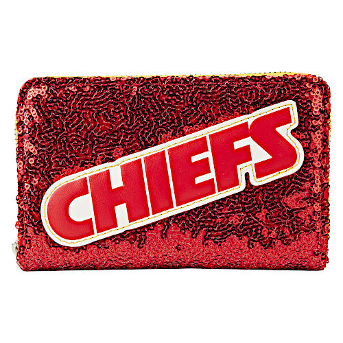 Loungefly NFL Kansas City Chiefs Sequin Wallet