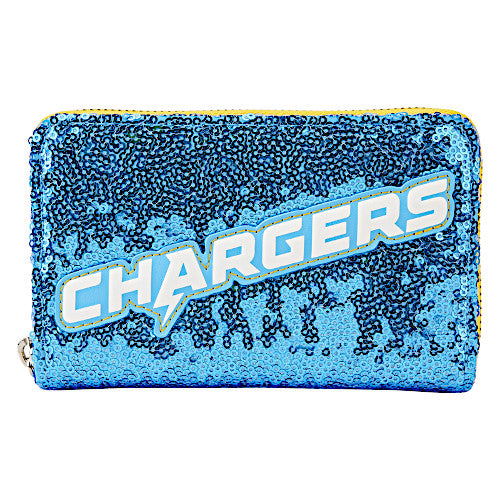 Loungefly NFL Los Angeles Chargers Sequin Wallet