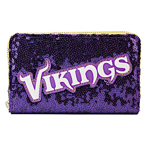 Loungefly NFL Minnesota Vikings Sequin Wallet