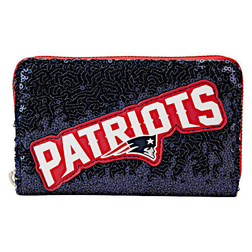 Loungefly NFL New England Patriots Sequin Wallet