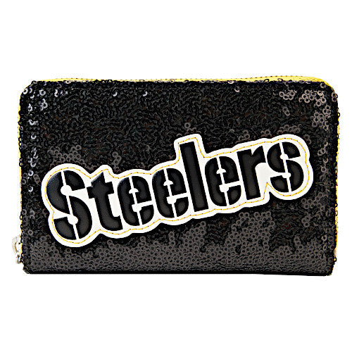 Loungefly NFL Pittsburgh Steelers Sequin Wallet