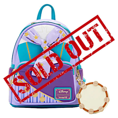 hunchback of notre dame mini backpack Loungefly Disney Esmeralda Purple Double Strap Shoulder Bag, Debossed with Embroidered Flowers : Clothing, Shoes & Jewelry Loungefly The Hunchback of Notre