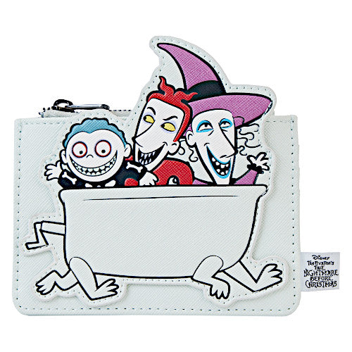 Loungefly Nightmare Before Christmas Lock Shock & Barrel Bathtub Card Holder