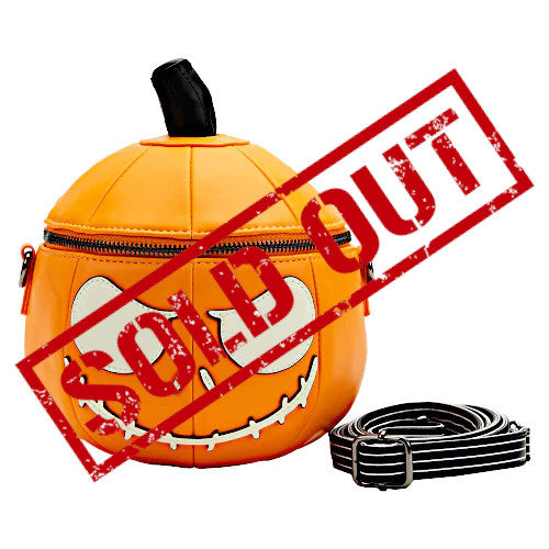 EXCLUSIVE DROP: Loungefly Nightmare Before Christmas Pumpkin Jack Crossbody Bag - 9/7/22