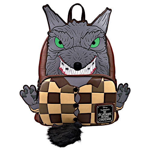 EXCLUSIVE DROP: Loungefly Nightmare Before Christmas Wolfman Cosplay Mini Backpack - 9/15/23