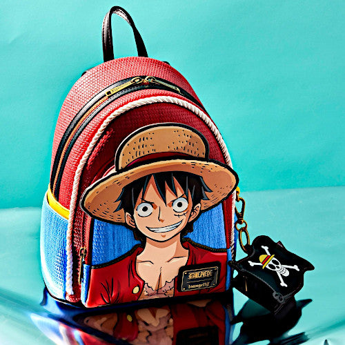 EXCLUSIVE DROP: Loungefly NYCC 2024 One Piece Straw Hat Luffy Mini Backpack - 10/18/24