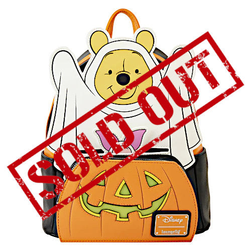 EXCLUSIVE DROP: Loungefly Pooh & Piglet Halloween Light Up Mini Backpack - 8/9/23