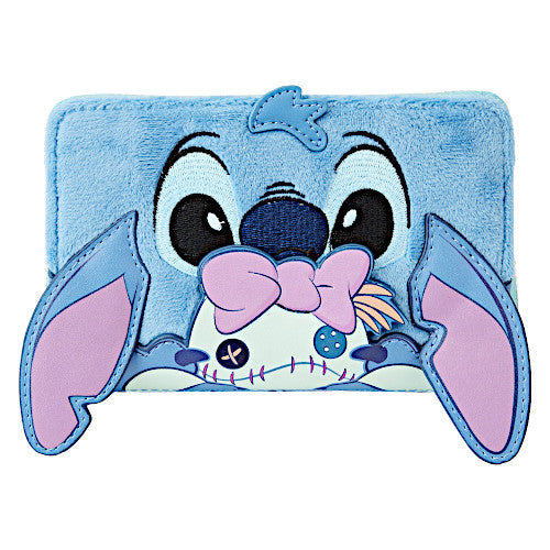 EXCLUSIVE DROP: Loungefly SDCC 2023 Stitch & Scrump Plush Cosplay Wallet - 7/20/23