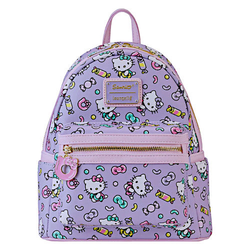 EXCLUSIVE DROP: Loungefly Sanrio Hello Kitty Sweets AOP Mini Backpack - 8/5/23