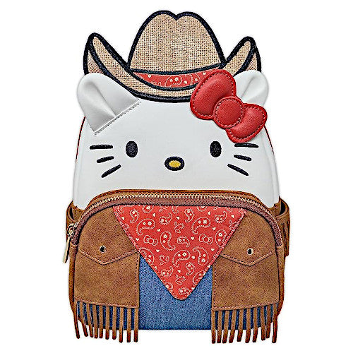 EXCLUSIVE DROP: Loungefly Sanrio Hello Kitty Western Cosplay Mini Backpack - 7/4/23