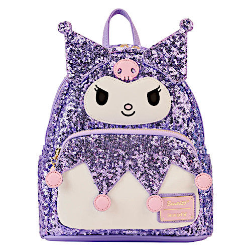 EXCLUSIVE DROP: Loungefly Sanrio Kuromi Sequin Cosplay Mini Backpack - 6/21/23