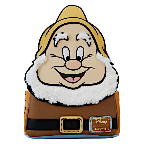 EXCLUSIVE DROP: Loungefly Snow White And The Seven Dwarfs Happy Cosplay Mini Backpack - 2/1/24