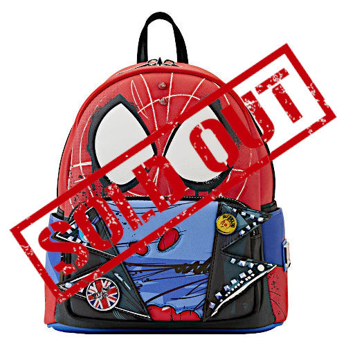 EXCLUSIVE DROP: Loungefly Spider-Man Spider-Punk Cosplay Mini Backpack - 4/14/23