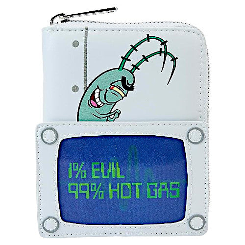 EXCLUSIVE DROP: Loungefly SpongeBob SquarePants Plankton Lenticular Wallet - 7/14/23