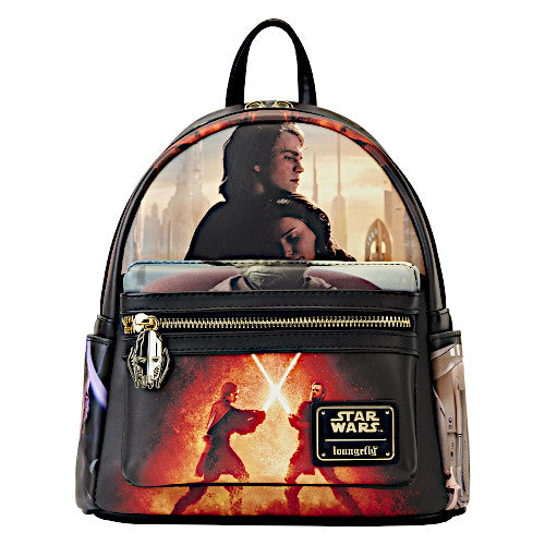 Loungefly Star Wars Episode III Revenge Of The Sith Scene Mini Backpack