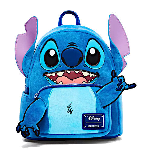 EXCLUSIVE DROP: Loungefly Stitch Plush Cosplay Mini Backpack - 7/2/24