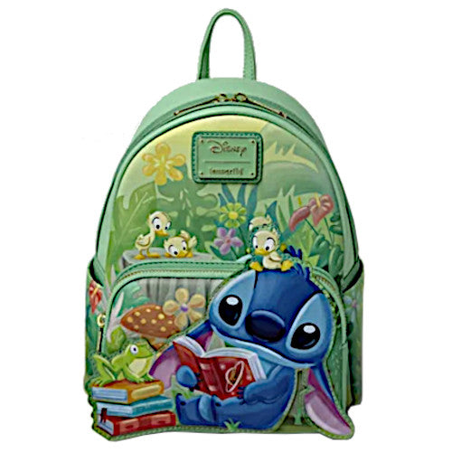 EXCLUSIVE DROP: Loungefly Stitch Reading Mini Backpack - 6/25/24