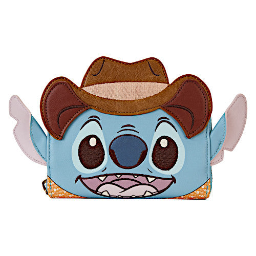 EXCLUSIVE DROP: Loungefly Stitch Western Cowboy Cosplay Wallet - 2/8/24