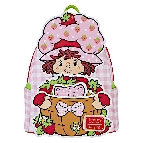 EXCLUSIVE DROP: Loungefly Strawberry Shortcake Custard Surprise Cosplay Mini Backpack - 4/12/24