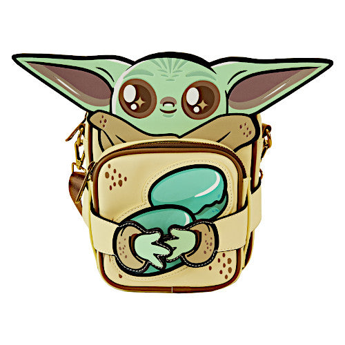 EXCLUSIVE DROP: Loungefly The Mandalorian Grogu Crossbuddies Cosplay Crossbody Bag w/Coin Pouch - 4/26/24