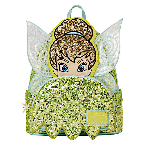 EXCLUSIVE DROP: Loungefly Tinker Bell Sequin Cosplay Mini Backpack - 2/19/24