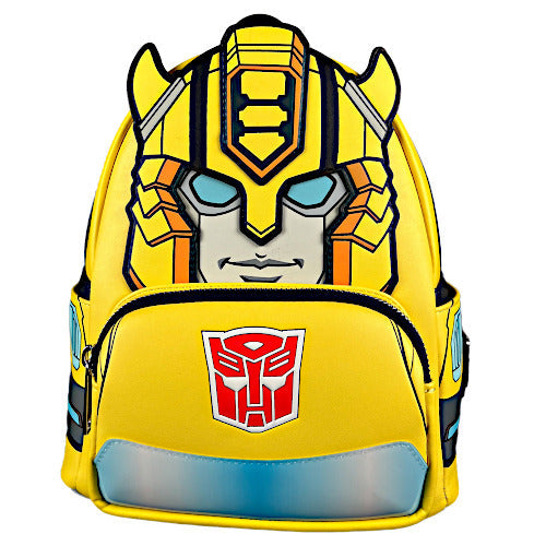 EXCLUSIVE RESTOCK: Loungefly Transformers Bumble Bee Glow Cosplay Mini Backpack - 10/12/23