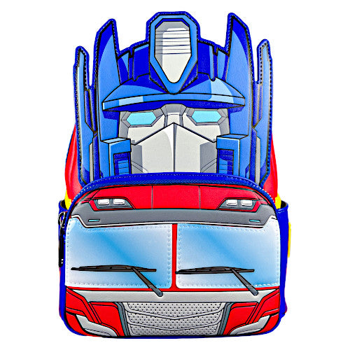 EXCLUSIVE RESTOCK: Loungefly Transformers Optimus Prime Glow Cosplay Mini Backpack - 10/12/23