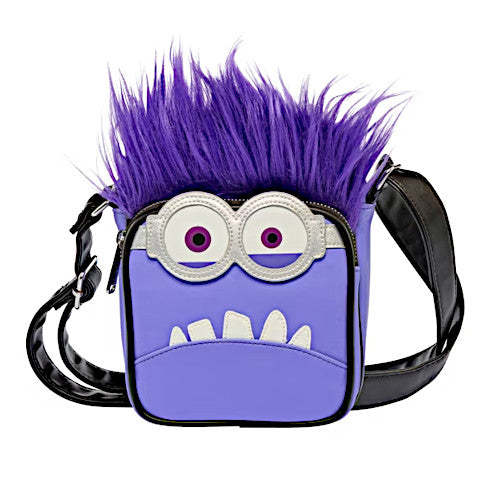 EXCLUSIVE DROP: Loungefly Universal Studios Purple Minion Crossbody Bag - 7/12/23