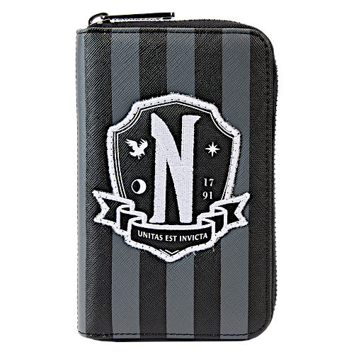 EXCLUSIVE DROP: Loungefly Wednesday Addams Nevermore Wallet - 9/13/23