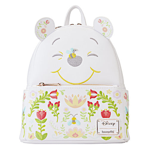 Loungefly Winnie The Pooh Folk Floral Cosplay Mini Backpack