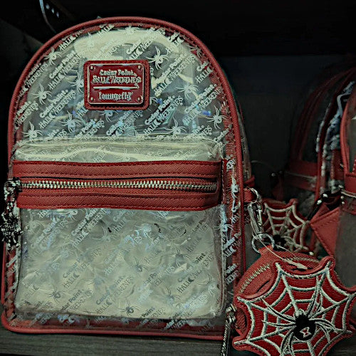 EXCLUSIVE DROP: Loungefly Cedar Point HalloWeekends Black Widow Spider Mini Backpack - 9/24/26