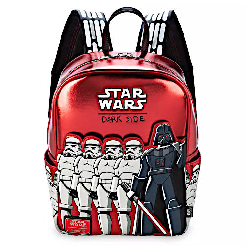 EXCLUSIVE DROP: Loungefly D23 2024 Star Wars Dark Side Mini Backpack