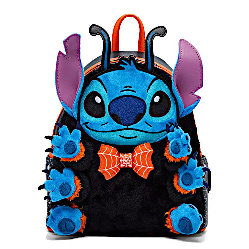 EXCLUSIVE DROP: Loungefly Disney Lilo & Stitch Spider Costume Stitch Halloween Mini Backpack - 7/2/24