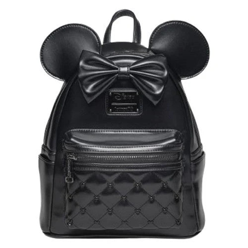 EXCLUSIVE DROP: Loungefly Disney Minnie Mouse Classic Series Midnight Iridescent Mini Backpack - 3/28/25