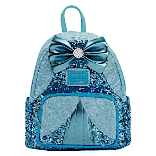 EXCLUSIVE RESTOCK: Loungefly Disney Princess Cinderella Sequin Mini Backpack - 10/02/26
