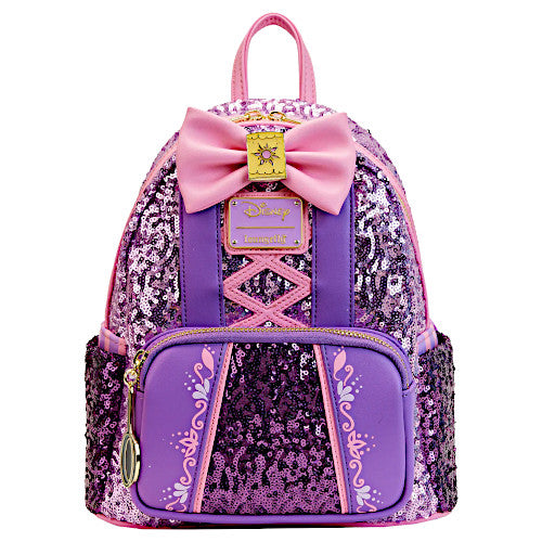 EXCLUSIVE RESTOCK: Loungefly Disney Princess Rapunzel Sequin Mini Backpack - 10/02/26