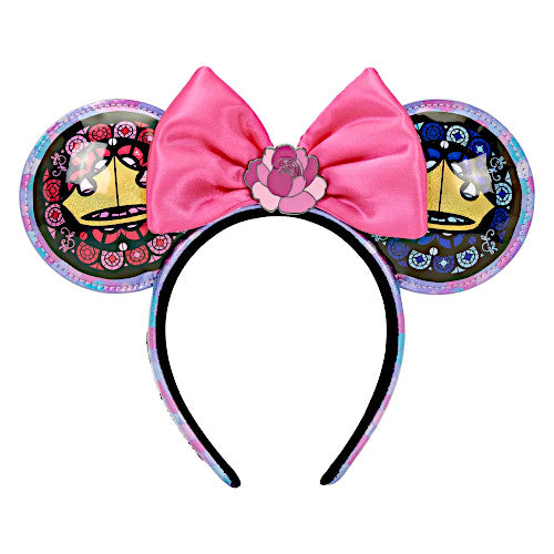 EXCLUSIVE: Loungefly Disney Princess Stained Glass Collection Aurora Ears Headband - 11/14/25