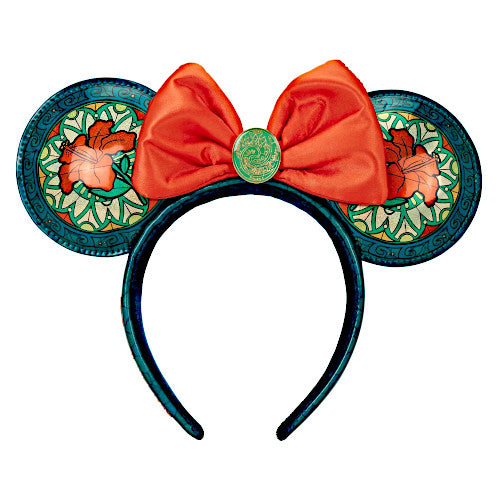 EXCLUSIVE DROP: Loungefly Disney Princess Stained Glass Collection Moana Ears Headband - 8/19/25