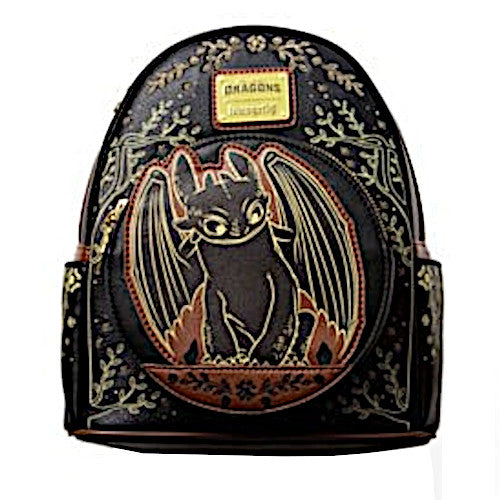 EXCLUSIVE DROP: Loungefly Dreamworks How To Train Your Dragon Toothless Mini Backpack - 7/29/25