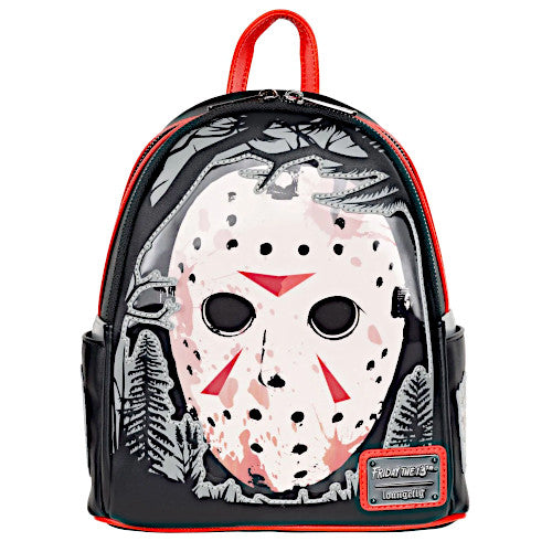 EXCLUSIVE DROP: Loungefly Friday The 13th Jason Mask Lenticular Mini Backpack - 9/13/24