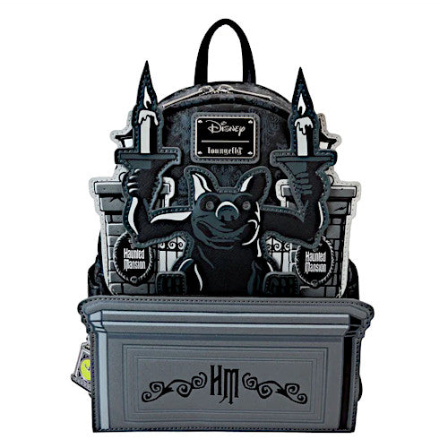 Loungefly Haunted Mansion Gargoyle Wallpaper Mini Backpack