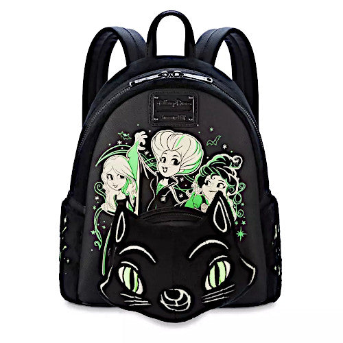 EXCLUSIVE DROP: Loungefly Hocus Pocus Sanderson Sisters & Binx Glow Mini Backpack - 8/13/24