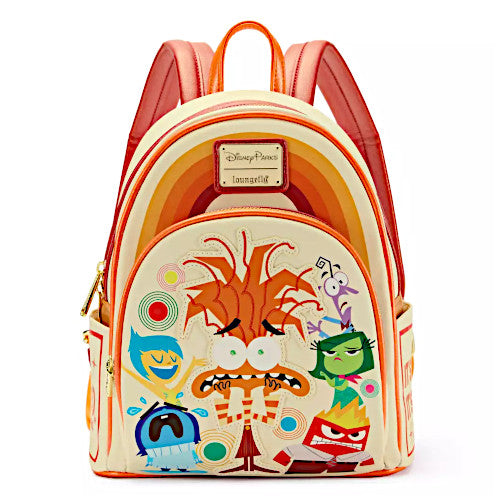 EXCLUSIVE DROP: Loungefly Inside Out 2 Mini Backpack - Anxiety, Joy, Anger, Sadness, Disgust & Fear - 10/13/25