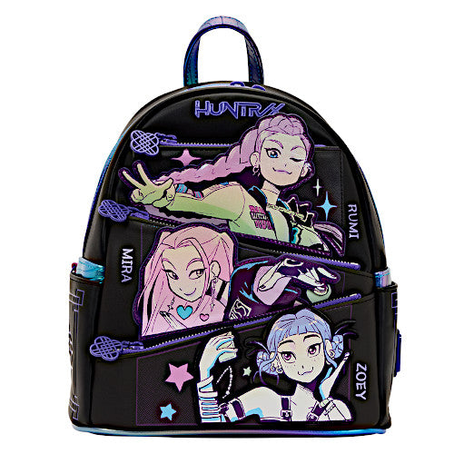 HOT DROP: Loungefly KPop Demon Hunters HUNTR/X Mini Backpack With Photo Card Charm - 1/20/26