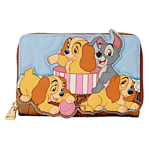 EXCLUSIVE DROP: Loungefly Lady And The Tramp Puppies Wallet - 9/5/25