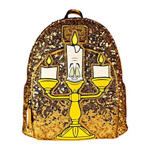 EXCLUSIVE RESTOCK: Loungefly Lumiere Sequin Mini Backpack - 12/6/24