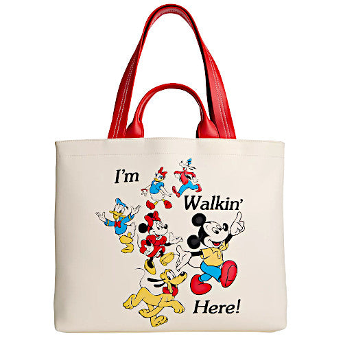 EXCLUSIVE DROP: Loungefly Macy's Mickey & Friends NYC I'm Walkin' Here! Tote Bag - 10/14/25